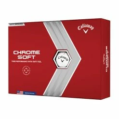 Callaway 2022 Chrome Soft Golf Ball - White