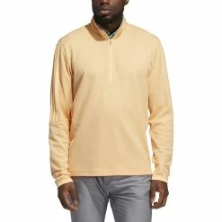 ADIDAS 3-Stripe 1/4 Zip Layering 54 ADIDAS 3-Stripe 1/4 Zip Layering -Golf Sales Store adidas 3 stripe 1 4 zip layering acid orange 01 54287.1677086419