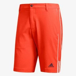 ADIDAS 3-Stripes Dobby Shorts -Golf Sales Store adidas 3 stripes dobby short signal coral 01 94352.1632495526