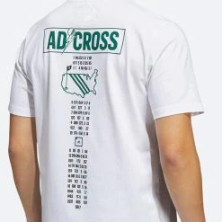 ADIDAS AdiCross Caddie Tee -Golf Sales Store adidas adicross caddie tee white 02 66224.1651501632