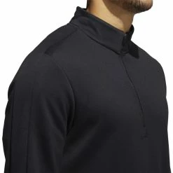 ADIDAS AdiCross Quarter Zip -Golf Sales Store adidas adicross quarter zip black 03 36621.1659042526