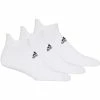 ADIDAS Ankle Sock - 3 Pack -Golf Sales Store adidas ankle sock 3 pack white 01 06648.1633022458