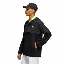 ADIDAS Anorak 1/2 Zip Pullover -Golf Sales Store adidas anorak 1 2 zip pullover black 02 03225.1676597213
