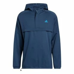 ADIDAS Anorak 1/2 Zip Pullover -Golf Sales Store adidas anorak 1 2 zip pullover crew navy 03 11551.1676582183