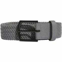 ADIDAS Braided Stretch Belt -Golf Sales Store adidas braided stretch belt grey three 01 62086.1646850623