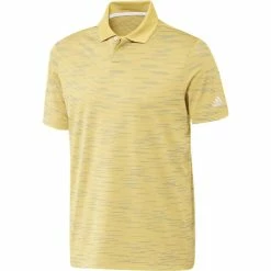 ADIDAS Contrast Stripe Polo -Golf Sales Store adidas contrast stripe polo almost yellow 01 26807.1671652581