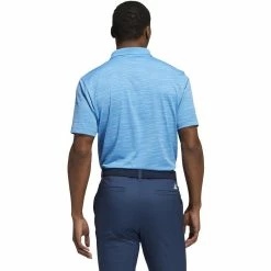 ADIDAS Contrast Stripe Polo -Golf Sales Store adidas contrast stripe polo pulse blue 02 57331.1671653123