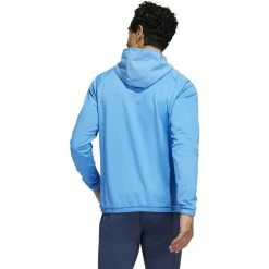 ADIDAS Fleece Anorak 1/4 Zip -Golf Sales Store adidas fleece anorak 1 4 zip pulse blue 02 53445.1673900903