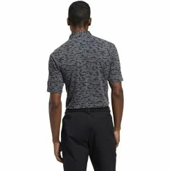 ADIDAS Go-To Camo Print Polo -Golf Sales Store adidas go to camo print polo black grey six 02 13601.1673901528
