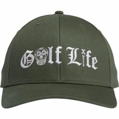 ADIDAS Golf Life Hat -Golf Sales Store adidas golf life hat green oxide 01 28085.1632938887