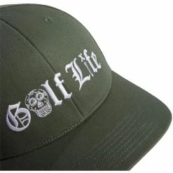 ADIDAS Golf Life Hat -Golf Sales Store adidas golf life hat green oxide 03 95221.1632938888