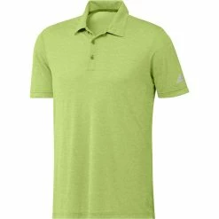 ADIDAS HEAT.RDY Heather Polo -Golf Sales Store adidas heat rdy heather polo pulse lime 01 79090.1647960886