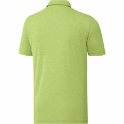 ADIDAS HEAT.RDY Heather Polo -Golf Sales Store adidas heat rdy heather polo pulse lime 02 57230.1647960886