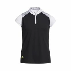 ADIDAS Junior Girls Colorblock Polo -Golf Sales Store adidas junior girls colorblock polo black 01 22894.1676589997