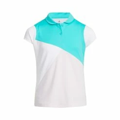 ADIDAS Junior Girls HEAT.RDY Polo -Golf Sales Store adidas junior girls heat rdy polo semi mint rush 01 68701.1679002453