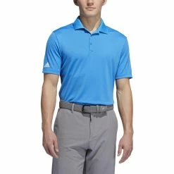 ADIDAS Performance Polo -Golf Sales Store adidas performance polo bright blue 01 34606.1647962622