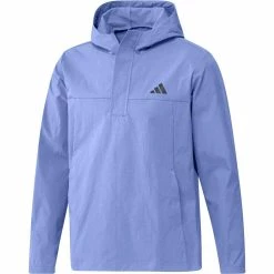 ADIDAS Ripstop 1/4 Zip Pullover Hoodie -Golf Sales Store adidas ripstop 1 4 zip pullover hoodie blue fusion 01 26979.1677077880