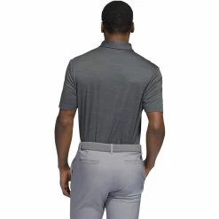 ADIDAS Spacedye Stripe Polo -Golf Sales Store adidas spacedye stripe polo grey six black 02 08925.1647963243