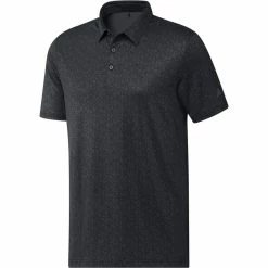 ADIDAS Ultimate365 Allover Print Polo -Golf Sales Store adidas ultimate365 allover print polo black 01 56349.1679064784