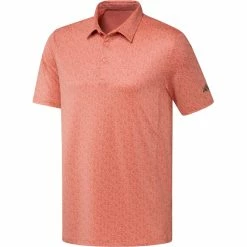 ADIDAS Ultimate365 Allover Print Polo -Golf Sales Store adidas ultimate365 allover print polo coral fusion 01 07030.1679064782