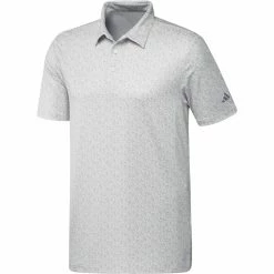 ADIDAS Ultimate365 Allover Print Polo -Golf Sales Store adidas ultimate365 allover print polo white 01 59769.1679064780