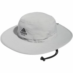 ADIDAS Wide-Brim Sun Hat -Golf Sales Store adidas wide brim sun hat grey two 01 60796.1647530733