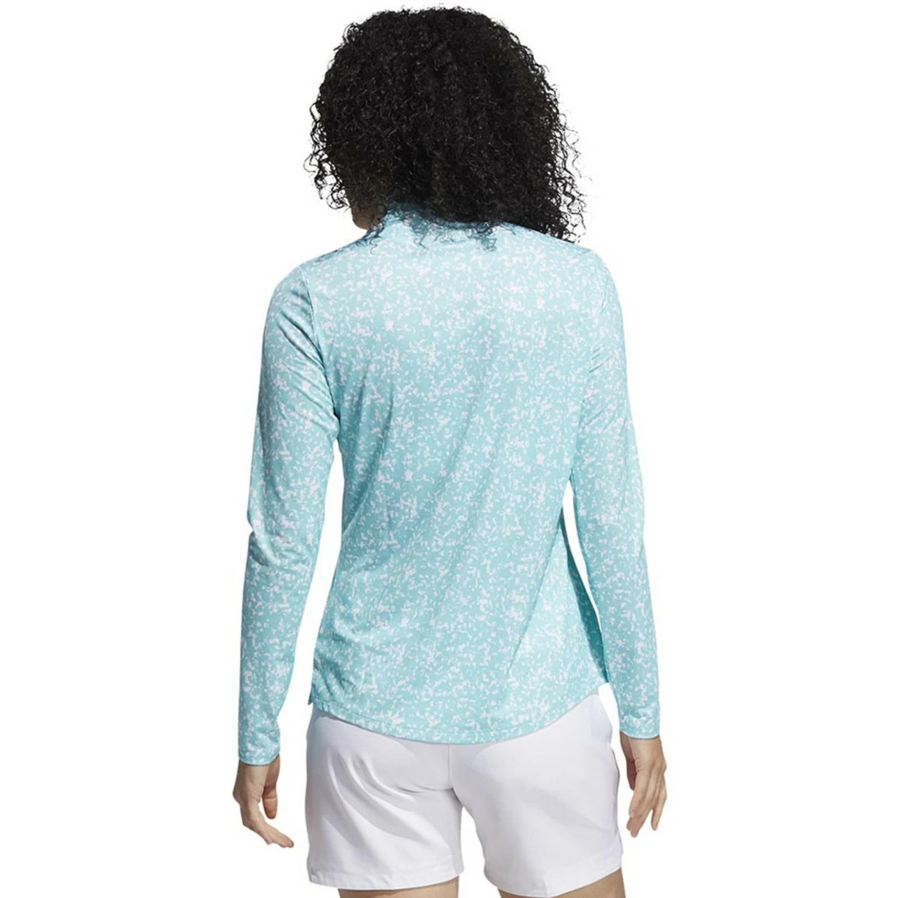 ADIDAS Women's AEROREADY UV50 Printed Long Sleeve 12 ADIDAS Women's AEROREADY UV50 Printed Long Sleeve - Image 10
