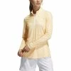 ADIDAS Women's AEROREADY UV50 Printed Long Sleeve -Golf Sales Store adidas womens aeroready uv50 printed long sleeve white acid orange 01 05829.1633102934
