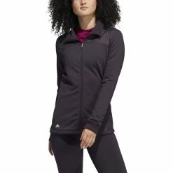 ADIDAS Women's COLD.RDY Full Zip Jacket - Previous Season Style -Golf Sales Store adidas womens cold rdy full zip jacket previous season style noble purple 01 91204.1633103697