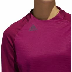 ADIDAS Women's COLD.RDY Long Sleeve Crew Neck 19 ADIDAS Women's COLD.RDY Long Sleeve Crew Neck -Golf Sales Store adidas womens cold rdy long sleeve crew neck power berry 03 07840.1633379774