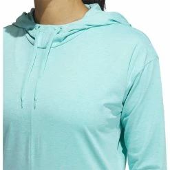 ADIDAS Women's Essentials Heathered Hoodie -Golf Sales Store adidas womens essentials heathered hoodie acid mint 04 50913.1633103434