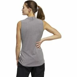 ADIDAS Women's Essentials Sleeveless Polo -Golf Sales Store adidas womens essentials sleeveless polo black white 02 05958.1647971595