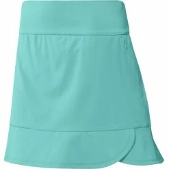 ADIDAS Women's Frill Skort - 16 Inch -Golf Sales Store adidas womens frill skort 16 inch semi mint rush 01 45813.1678993889