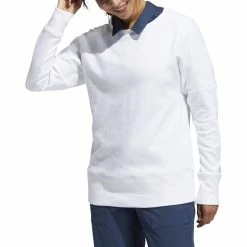ADIDAS Women's Go-To Sweatshirt -Golf Sales Store adidas womens go to sweatshirt white 01 56960.1639065673