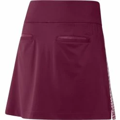ADIDAS Women's Gradient Skort - 16 Inch -Golf Sales Store adidas womens gradient skort 16 inch legacy burgundy 02 86443.1676588989