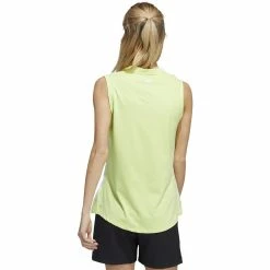 ADIDAS Women's Gradient Sleeveless Polo -Golf Sales Store adidas womens gradient sleeveless polo pulse lime 02 22546.1647972220