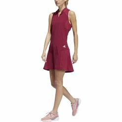 ADIDAS Women's HEAT.RDY Sleeveless Dress -Golf Sales Store adidas womens heat rdy sleeveless dress legacy burgundy 01 54343.1662670170