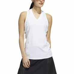ADIDAS Women's HEAT.RDY Sleeveless Polo -Golf Sales Store adidas womens heat rdy sleeveless polo white 01 49892.1676597733