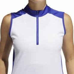 ADIDAS Women's Primeblue Colorblock Racerback Polo 12 ADIDAS Women's Primeblue Colorblock Racerback Polo -Golf Sales Store adidas womens primeblue colorblock racerback polo white 03 37452.1659042809