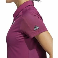 ADIDAS Women's Primeblue Polo -Golf Sales Store adidas womens primeblue polo scarlet 04 52505.1631904081