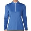 ADIDAS Women's Printed UPF 1/2 Zip Pullover
