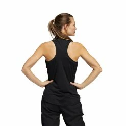 ADIDAS Women's Racerback Sleeveless Polo -Golf Sales Store adidas womens racerback sleeveless polo black 03 26408.1676594590