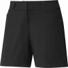 ADIDAS Women's Solid Shorts - 5 Inch -Golf Sales Store adidas womens solid short 5 inch black 01 31281.1662670248