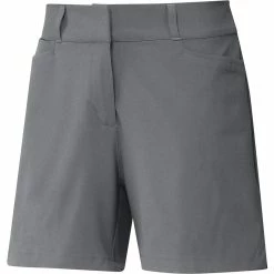 ADIDAS Women's Solid Shorts - 5 Inch -Golf Sales Store adidas womens solid short 5 inch grey three 01 96425.1662670248