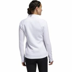 ADIDAS Women's Textured Layer Jacket -Golf Sales Store adidas womens textured layer jacket white 02 42631.1633102077