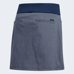 ADIDAS Women's Ultimate Knit Heathered Skort -Golf Sales Store adidas womens ultimate knit heathered skort night indigo heather 02 67553.1633373114