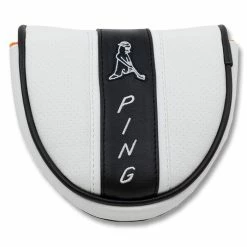 PING PP58 Headcover 2022 -Golf Sales Store ann3485 mallet white black 1 93204.1669276761