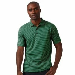 Antigua Esteem Polo -Golf Sales Store antigua esteem polo dark pine heather white 01 12472.1654112879