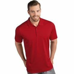Antigua Tribute Polo -Golf Sales Store antigua tribute polo dark red 01 16418.1676592779