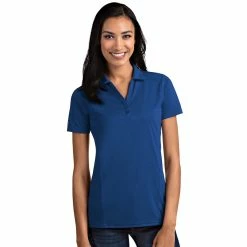 Antigua Women's Tribute Polo -Golf Sales Store antigua womens tribute polo dark royal 01 93492.1653919109